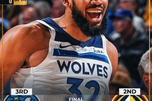 I Wolves umiliano i Nuggets in gara-2: i campioni NBA sono già spalle al muro