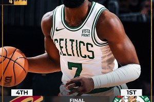 Jaylen Brown e i Celtics schiacciano i Cavaliers in gara 1