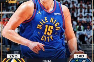Orgoglio Nuggets, Wolves dominati in Gara 3