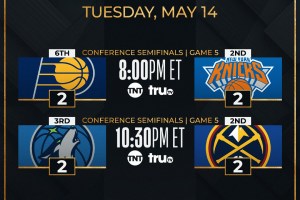 NBA Live, due le gare della notte. Si parte alle 2 con Pacers-Knicks