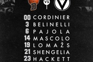 Virtus Bologna, Shengelia torna tra i 12 per Gara 3 contro la Bertram Derthona