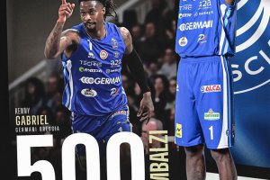 Kenny Gabriel a quota 500 rimbalzi in LBA