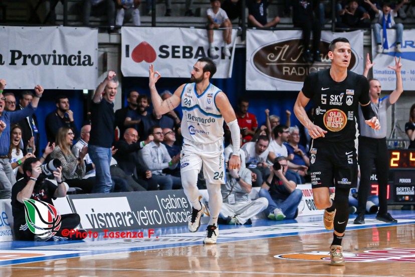 Riccardo Moraschini A2 play off Acqua S. Bernardo Cantù - Apu Udine