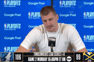 Nikola Jokic: To have a duplicate clone of myself