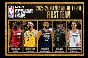 Rudy Gobert e Victor Wembanyama guidano il 2023-24 Kia NBA All-Defensive teams