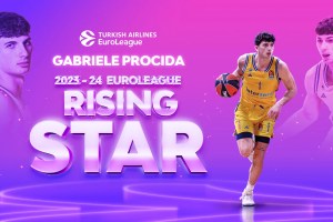 Grande onore per il basket italiano: Gabriele Procida è il Rising Star di EuroLeague