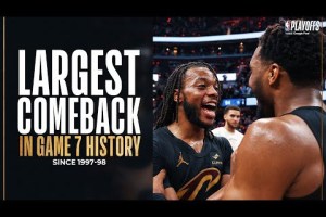 Cleveland fa la storia: rimonta da -18 in Gara 7