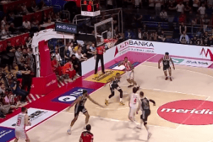 ABA Liga, l’asse Teodosic-Bolomboy in evidenza in Gara 2 tra Stella Rossa e Partizan