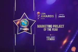 LBA Awards 2024 – La Vanoli Basket Cremona vince il Marketing Project of the Year