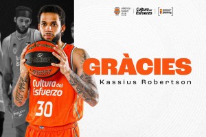 Valencia Basket part ways with Kassius Robertson