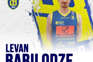 Givova Scafati chiude il pacchetto italiani con Levan Babilodze