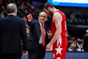 Ettore Messina: Melli? Spero non ci siano problemi. Shields? Sta meglio
