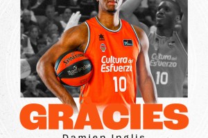 Valencia Basket officially part ways with Damien Inglis