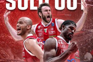 Olimpia Milano annuncia il sold out per gara-3 delle LBA Finals 2024
