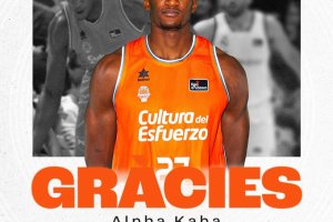 Valencia Basket part ways with Alpha Kaba