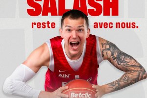Maksim Salash re-signs with JL Bourg until 2025
