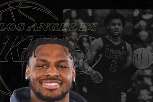 The Los Angeles Lakers made history by drafting Bronny James