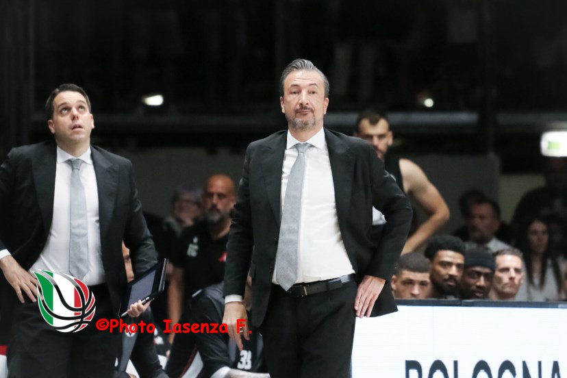 Play-off Segafredo Virtus Bologna- EA7 Emporio Armani Milano Luca banchi