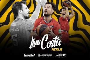 Laguna Tenerife officially signs Lluís Costa