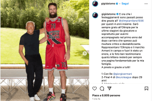 GIgi Datome saluta l’Olimpia Milano: E’ stato un onore