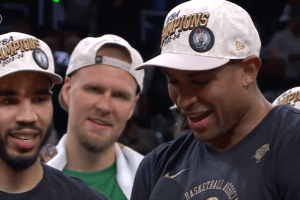 Al Horford wins NBA title with Celtics in 186th playoff game