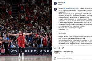 Nicolò Melli: Milano, ti amo e ti amerò per sempre