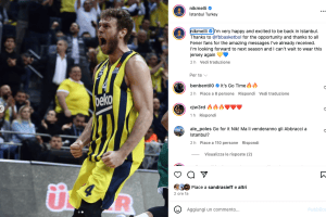 Nicolò Melli on Instagram: I’m very happy and excited to be back in Istanbul