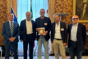 Estra Pistoia, il presidente Ron Rowan a colloquio col Governatore della Toscana Eugenio Giani
