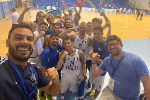 Europei basket sordi: Italbasket maschile batte la Slovenia all’OT
