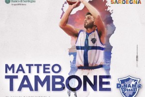 Banco di Sardegna Sassari, Tambone rinforza “l’ItalDinamo”