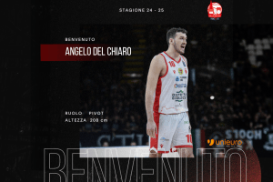 Pallacanestro Forlì 2.015, firmato Angelo Del Chiaro