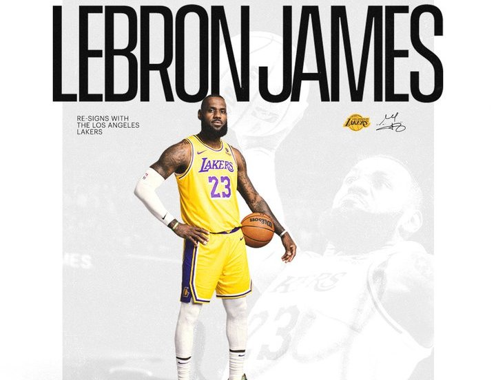 lebron james contratto