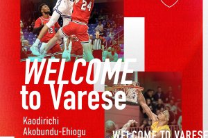 Pallacanestro Varese, ufficiale l’arrivo di Kaodirichi Akobundu-Ehiogu