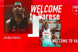 Pallacanestro Varese, accordo con la guardia Jordan Harris