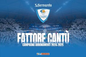 Pallacanestro Cantù, via alla campagna abbonamenti Fattore Cantù