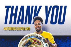 Antonius Cleveland lascia ufficialmente il Maccabi Tel Aviv