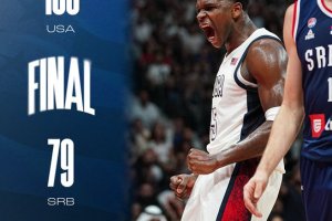 Curry drops 24 points, Team USA dominates Serbia in friendly game