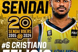 Sendai 89ers, ingaggiato Cristiano Felicio