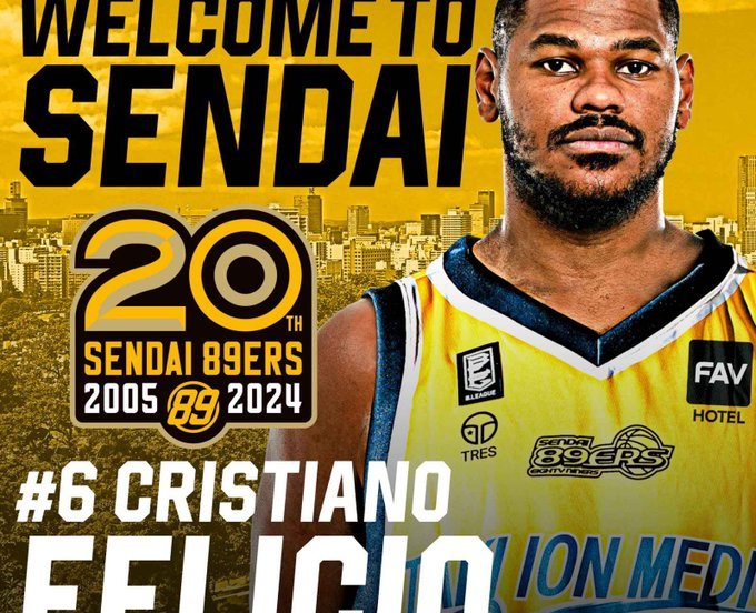 Cristiano Felicio sendai