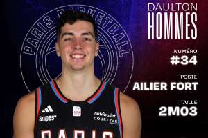 Paris Basketball, second announcement of the evening: the arrival of Daulton Hommes is official