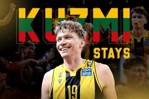 Mindaugas Kuzminskas rinnova con l’Aek