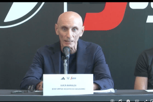 Virtus Bologna, la conferenza stampa con il CEO Luca Baraldi