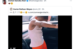 Usman Garuba responds to Xavier Rathan-Mayes’ tweet