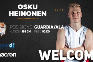 Caserta firma il finlandese Osku Simana Heinonen