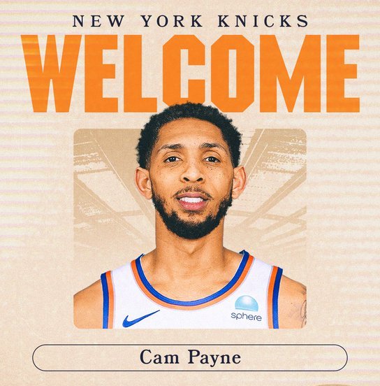 cam payne knicks