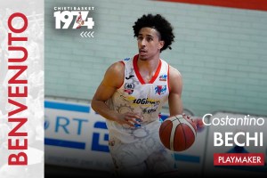 Chieti Basket 1974 annuncia l’ingaggio di Costantino Bechi