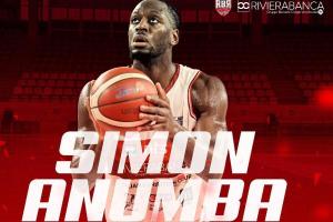 Rivierabanca Basket Rimini: ufficiale la conferma di Simon Anumba