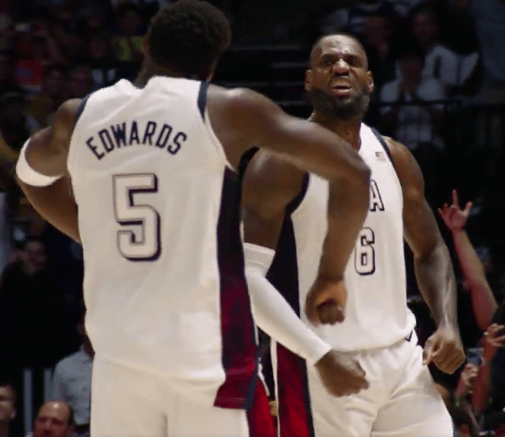 lebron team usa
