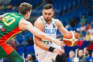 Italbasket travolta dalla Lituania. E’ resa incondizionata, addio Parigi 2024