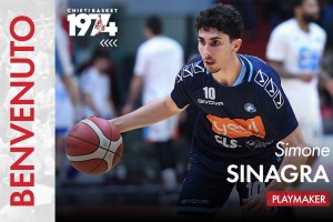 Chieti Basket 1974 annuncia l’arrivo di Simone Sinagra